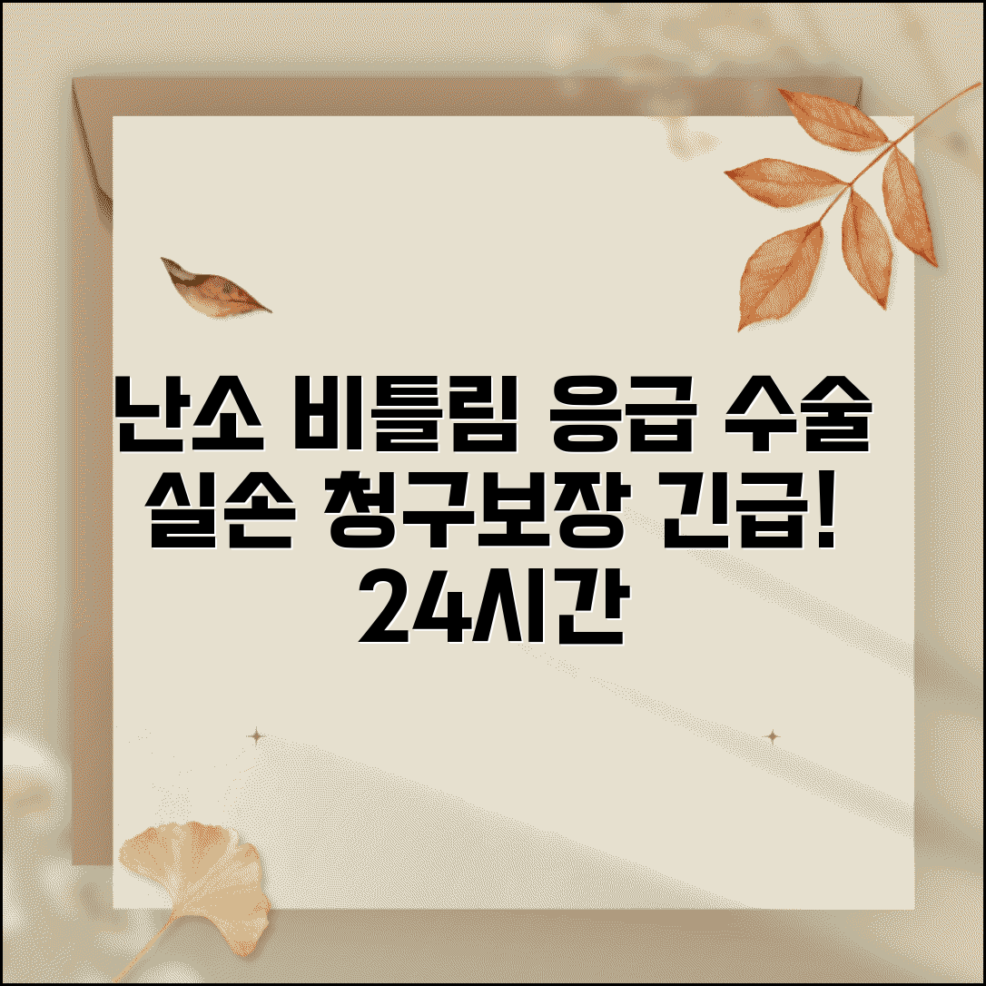 난소 비틀림 응급 수술 실손 청구 | 난소 염전 응급 수술 실손 보장