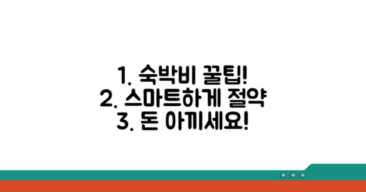 스마트하게 숙박비 아끼는 꿀팁