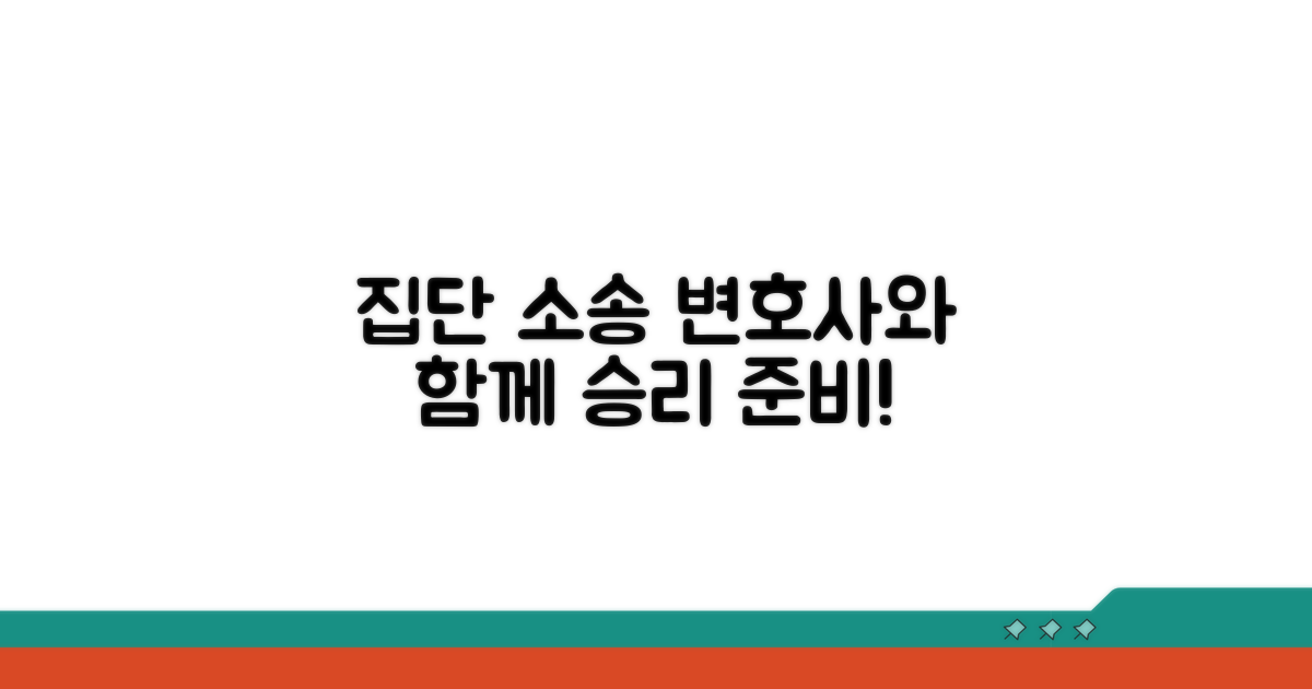 변호사와 함께 준비하는 집단 소송