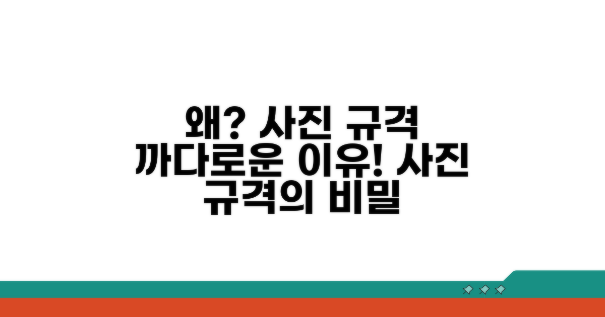 사진 규격, 왜 이렇게 까다로울까?