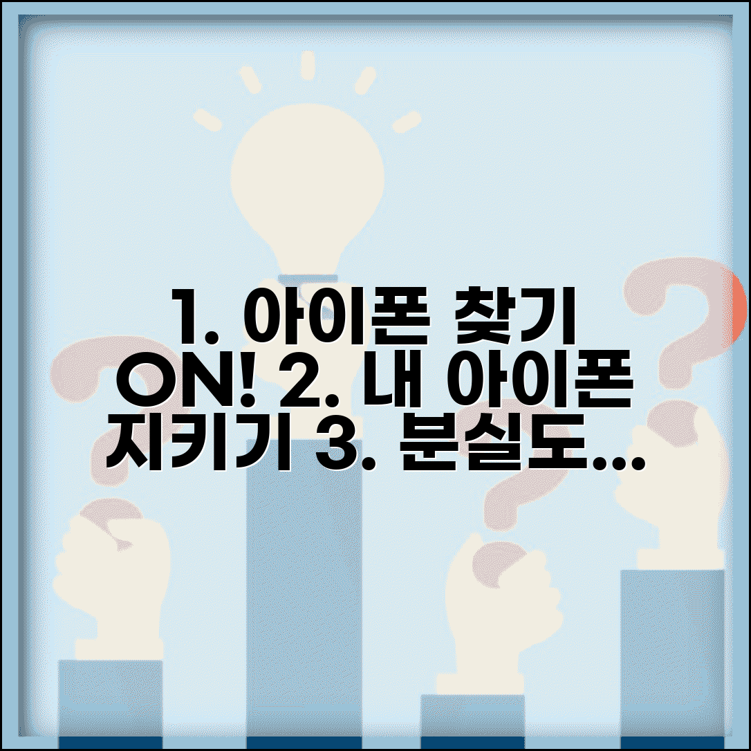 자녀 아이폰 찾기 기능 활성화 | 분실 및 도난 대비 설정법
