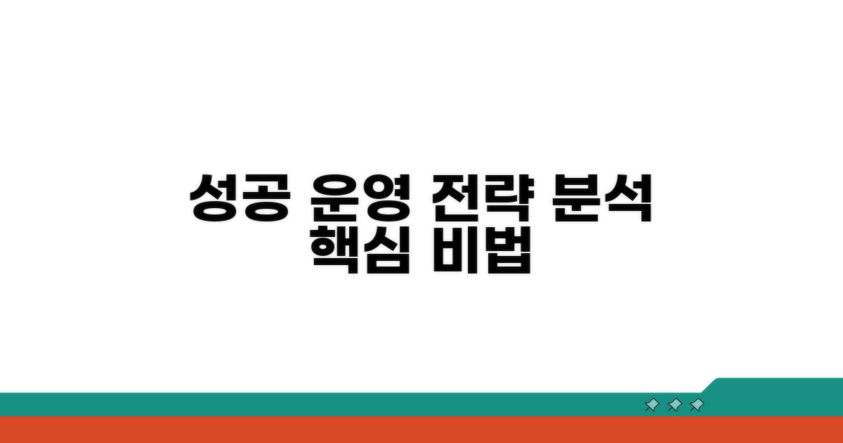 성공적인 운영 전략 분석