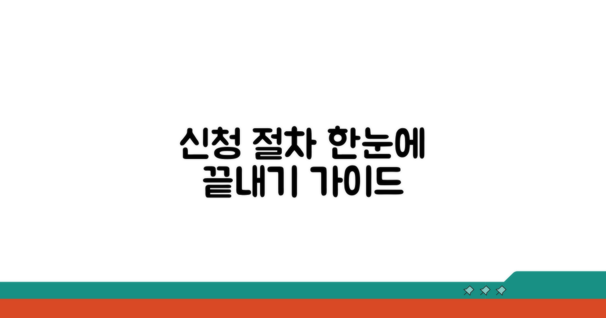 신청 절차 한눈에 보기
