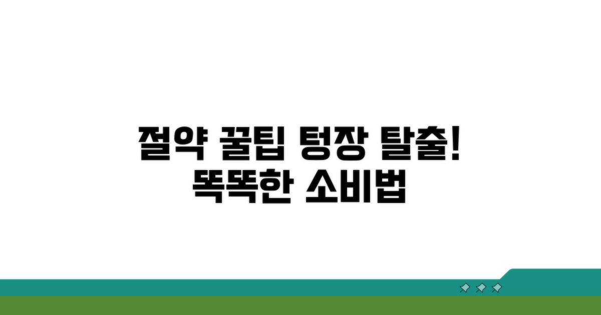 예산 부담 줄이는 똑똑한 선택법