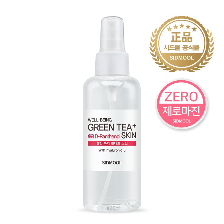 시드물 웰빙 녹차 판테놀 스킨, 150ml, 1개 상세 이미지 1
