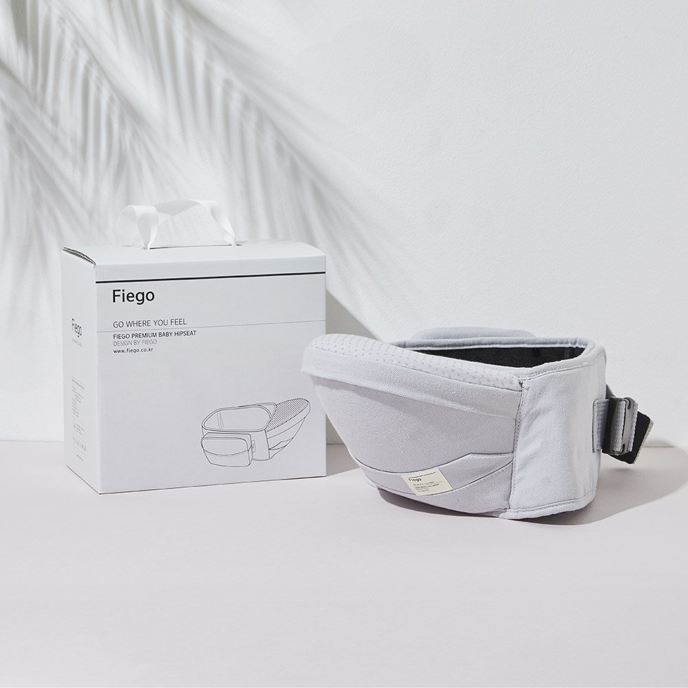 피에고 베이비 캐리어 벨트 힙시트, 그레이 상세 이미지 1