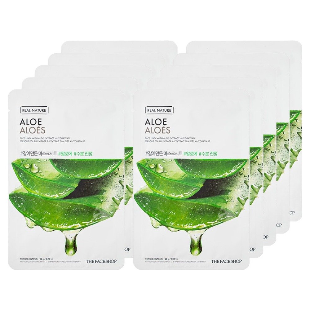 더페이스샵 갈아만든 마스크시트 알로에, 1개입, 10개 상세 이미지 1