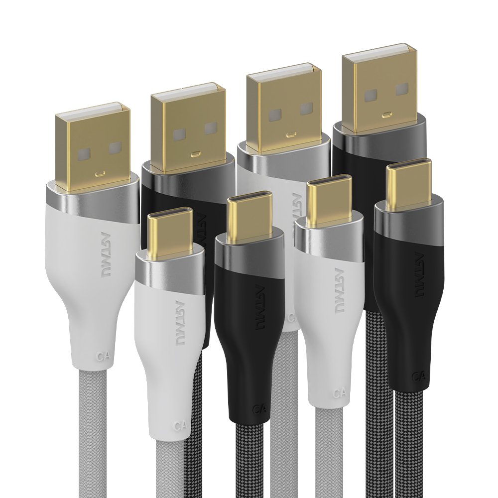 우븐 USB C타입 고속충전 케이블 블랙, 1개, 0.5m 상세 이미지 2