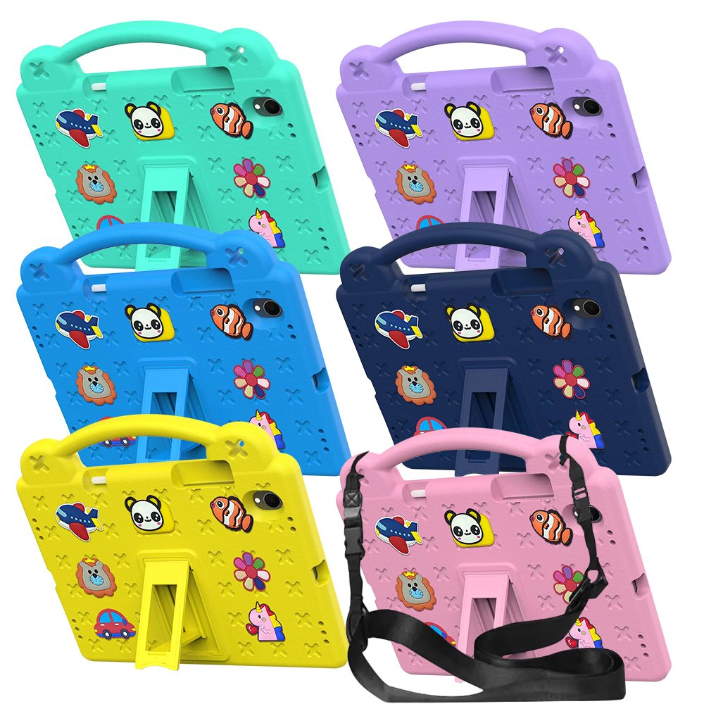 갤럭시탭 S11 케이스 범퍼 유아 키즈 에바폼 애니멀비츠 퍼플, 탭 S11 상세 이미지 2