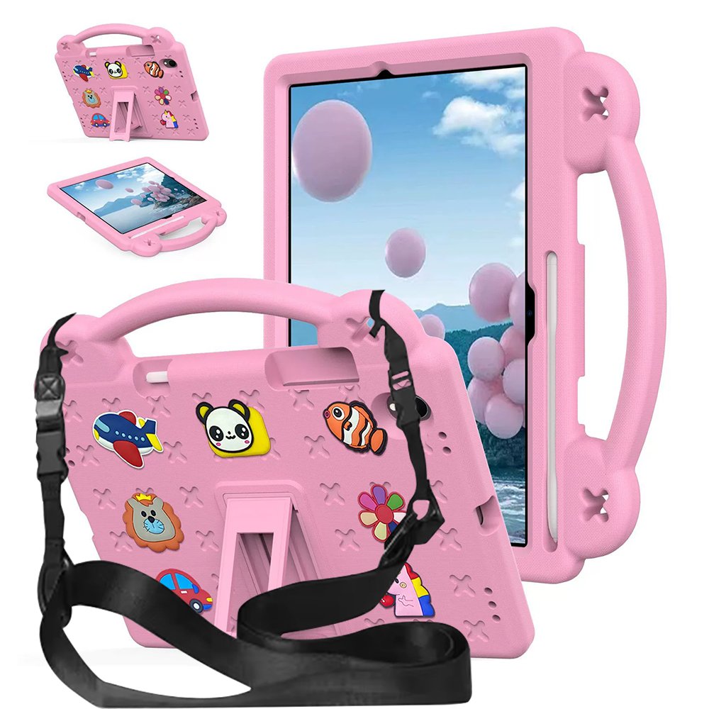 갤럭시탭 S11 케이스 범퍼 유아 키즈 에바폼 애니멀비츠 퍼플, 탭 S11 상세 이미지 2