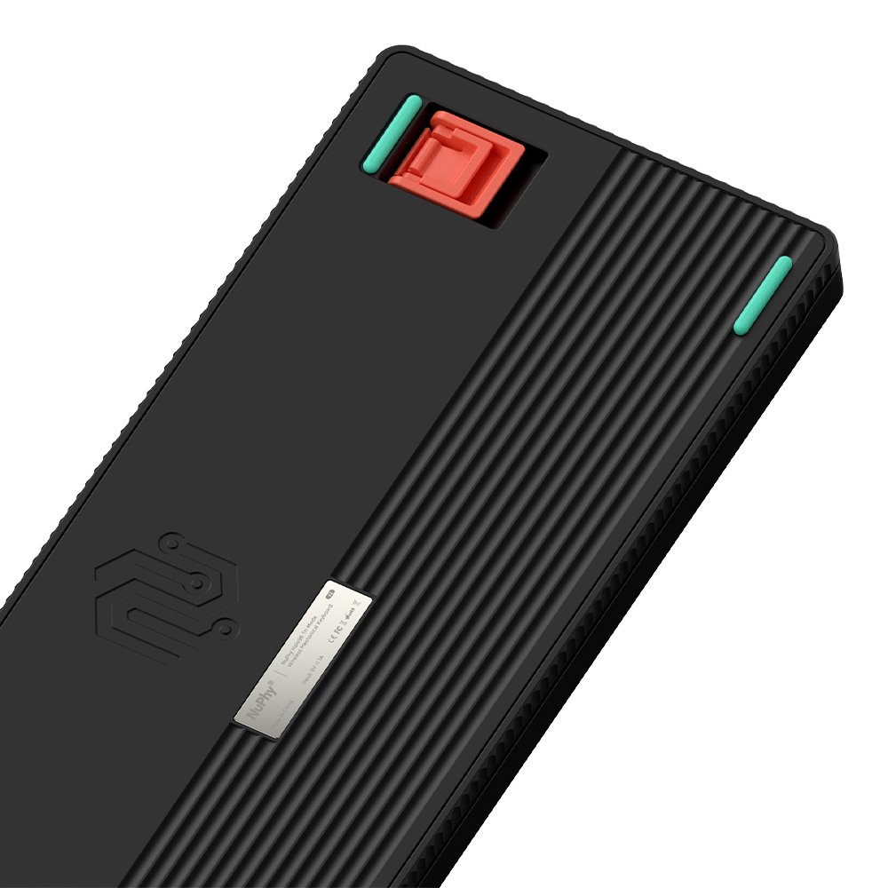 NUPHY Halo96 V2 IO 기계식키보드 한영 각인 옵시디언 블랙, 맥스 적축 상세 이미지 1