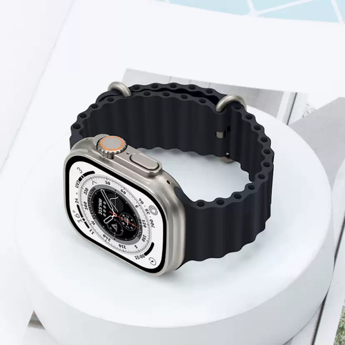 애플워치 9 8 7 SE 울트라 오션 밴드 스트랩 수영 스포츠 스트랩 상세 이미지 1