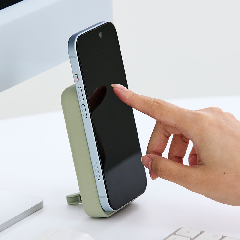 1+1 슈틸루스터 퀵차지 슬림핏 고속 맥세이프 보조배터리 10000mAh 상세 이미지 1