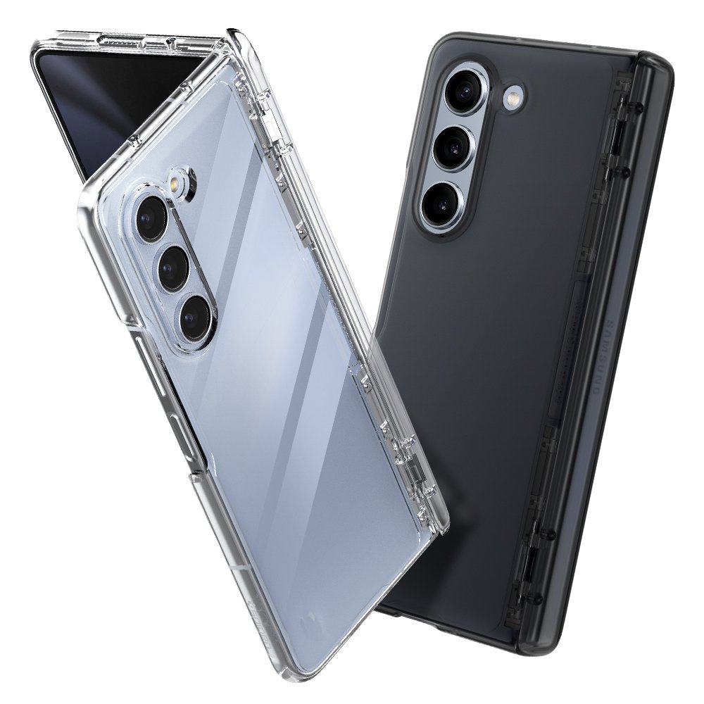 갤럭시 폴드5 케이스 갤럭시 Z폴드5 케이스 투명 슬림 풀커버 힌지보호 씬핏프로 상세 이미지 1