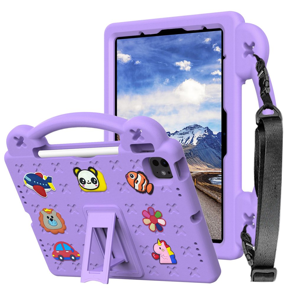 아이패드 프로 12.9 4세대 3세대 케이스 범퍼 유아 키즈 에바폼 애니멀비츠 스카이, 프로 4/3세대 12.9 상세 이미지 1