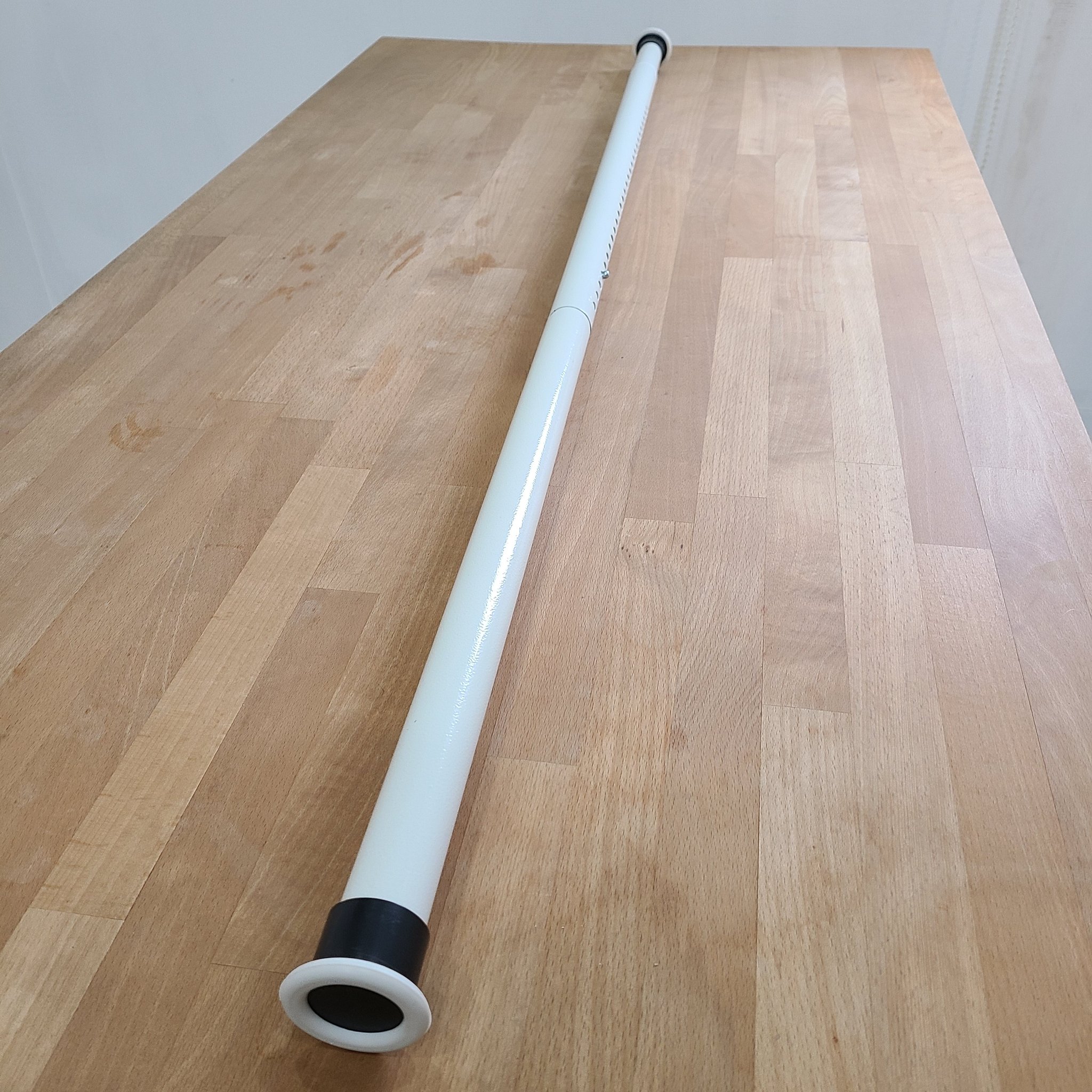 벽뚫지않는 암막커튼+힘센 압축봉 세트 버터옐로우, 450x235cm(가로225cm2장) 상세 이미지 2