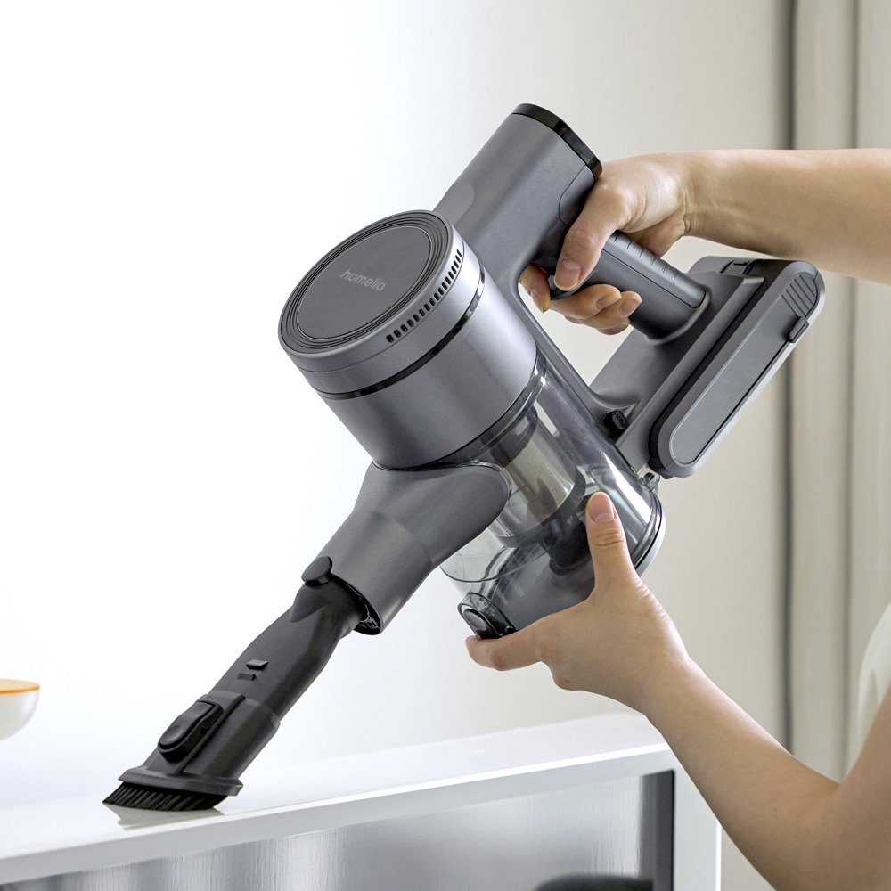 홈리아 무선청소기 BLDC 차이슨 원룸 진공 가벼운 핸디 청소기 더스트제로 상세 이미지 2