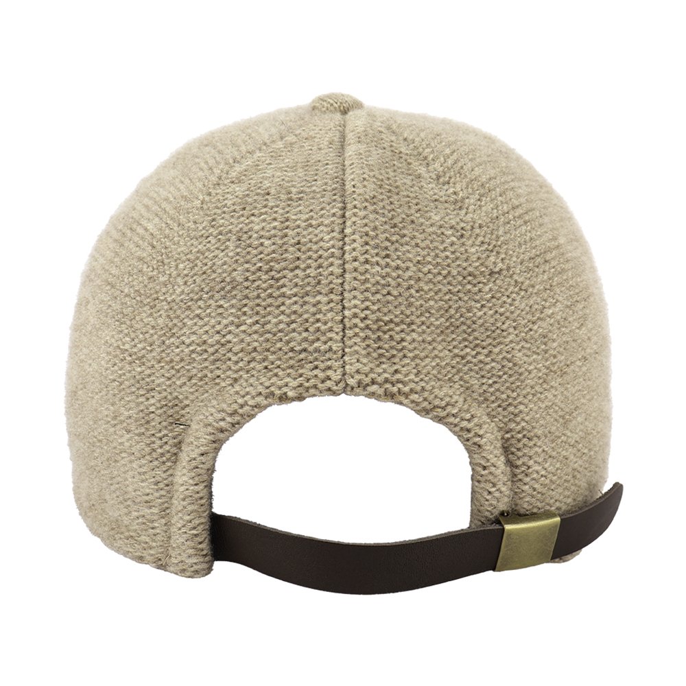 국내제작 울 니트캡 가을 겨울 C자수 포인트 볼캡 컬러 야구모자 상세 이미지 2