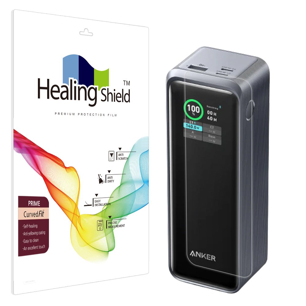 앤커 프라임 파워뱅크 대용량 보조배터리 27650mAh 250W A1340 프라임 고광택 액정보호필름 2매 상세 이미지 1