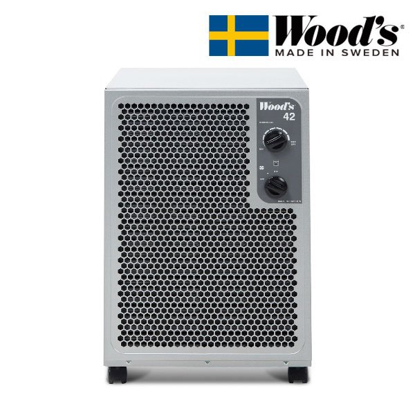 스웨덴 저온 제습기 우즈 SW42FX 다크그레이 가정용 산업용 창고용 대용량 25L 58평형 상세 이미지 1