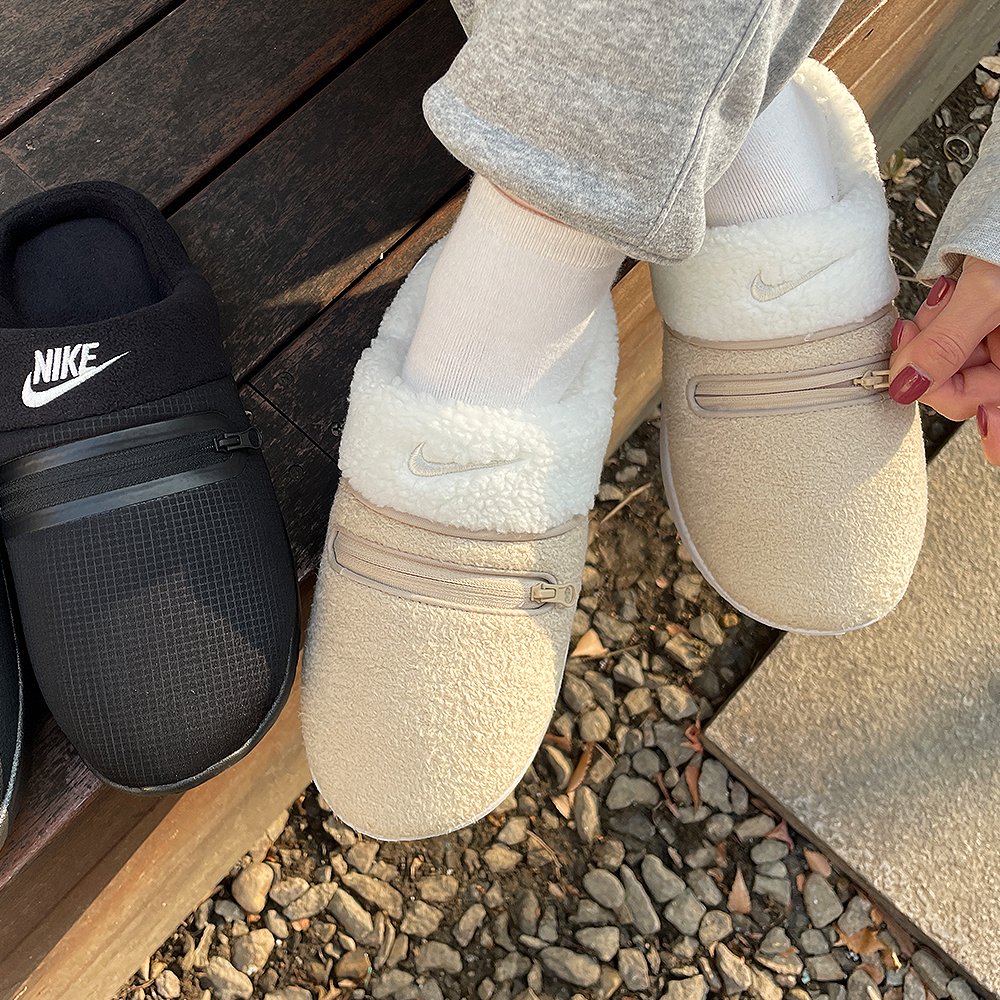 나이키 버로우 털 슬리퍼 플리스 패딩 겨울 방한 캠핑 방한화 상세 이미지 2