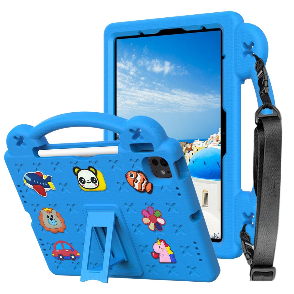 아이패드 프로 12.9 4세대 3세대 케이스 범퍼 유아 키즈 에바폼 애니멀비츠 스카이, 프로 4/3세대 12.9 상세 이미지 1