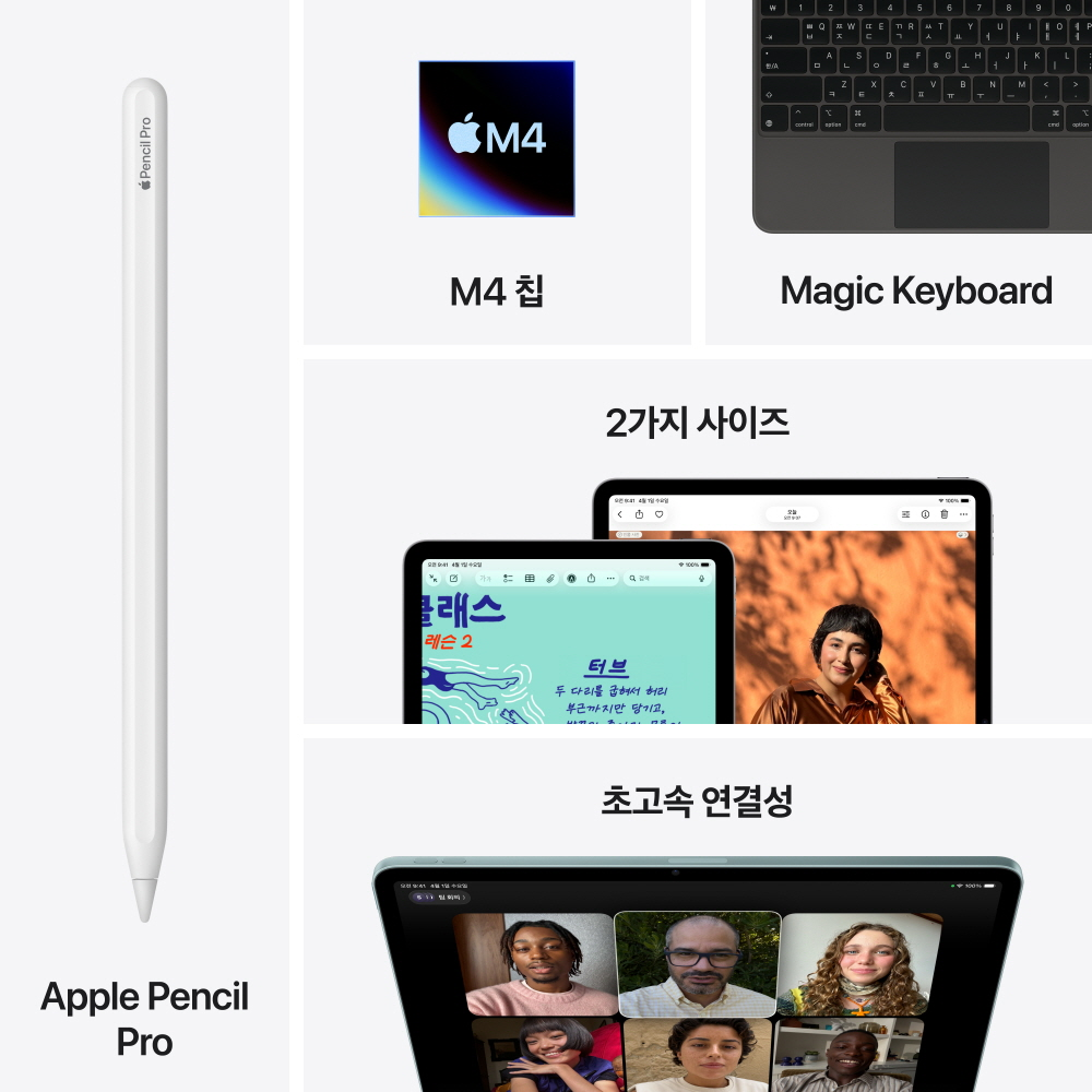 (1차예약) 애플 아이패드 에어 11 M4 셀룰러 512GB 스타라이트 MH7K4KH/A 상세 이미지 1