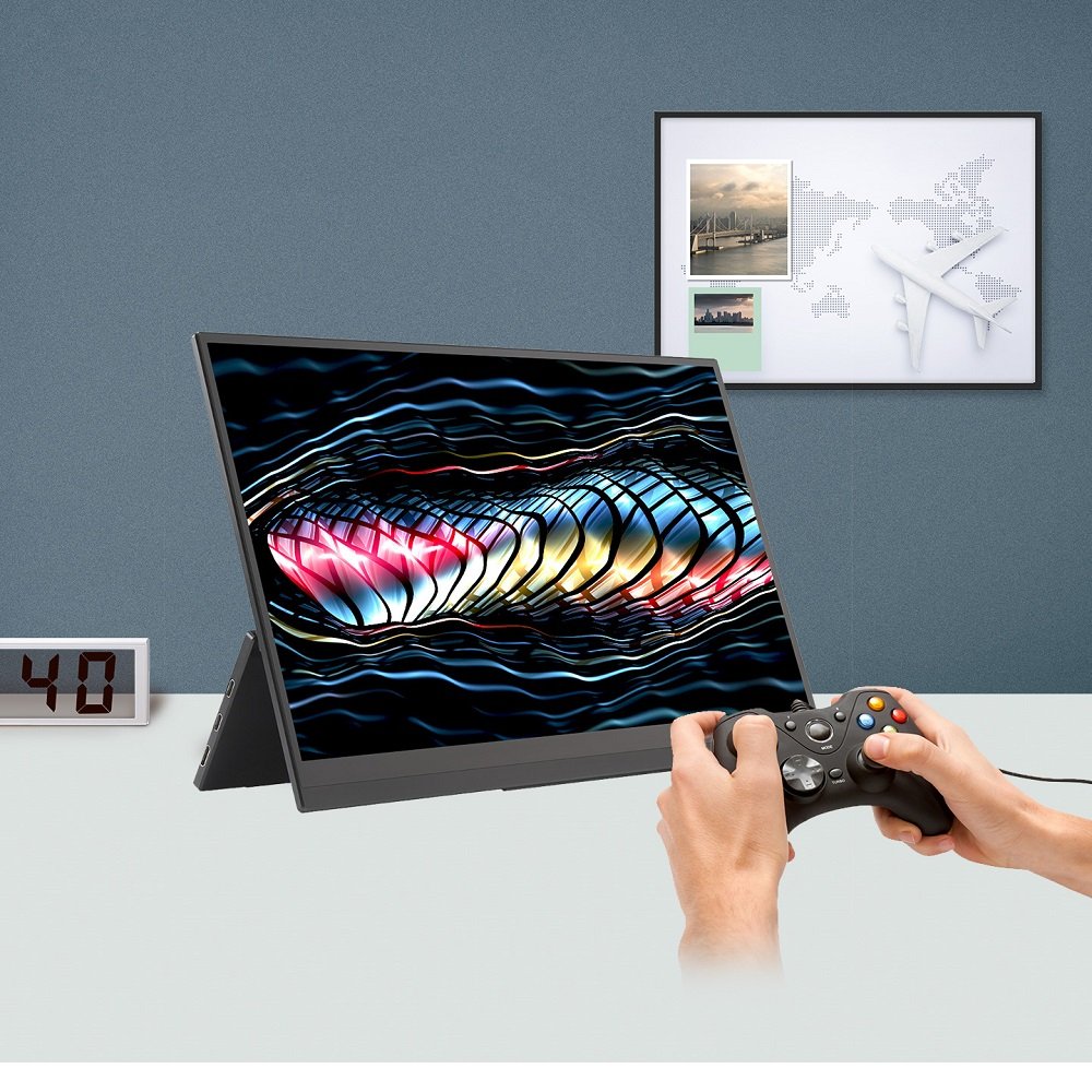 주연테크 캐리뷰 V16FPGA-144 16인치 휴대용 터치 게이밍 모니터 144Hz 상세 이미지 1