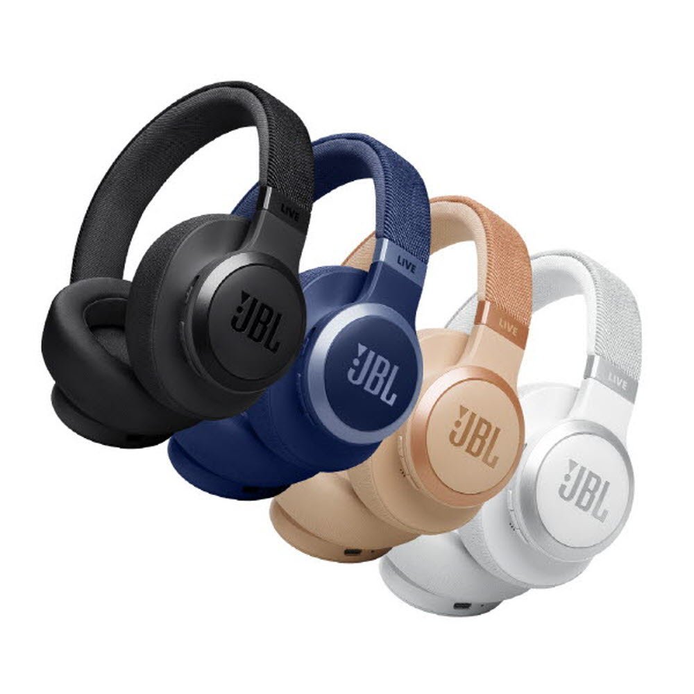 삼성공식파트너 JBL LIVE 770NC 블루투스헤드셋 무선 헤드폰 샌드 상세 이미지 1